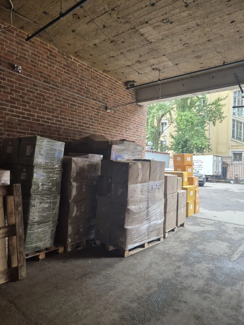 Складские доки для отгрузки